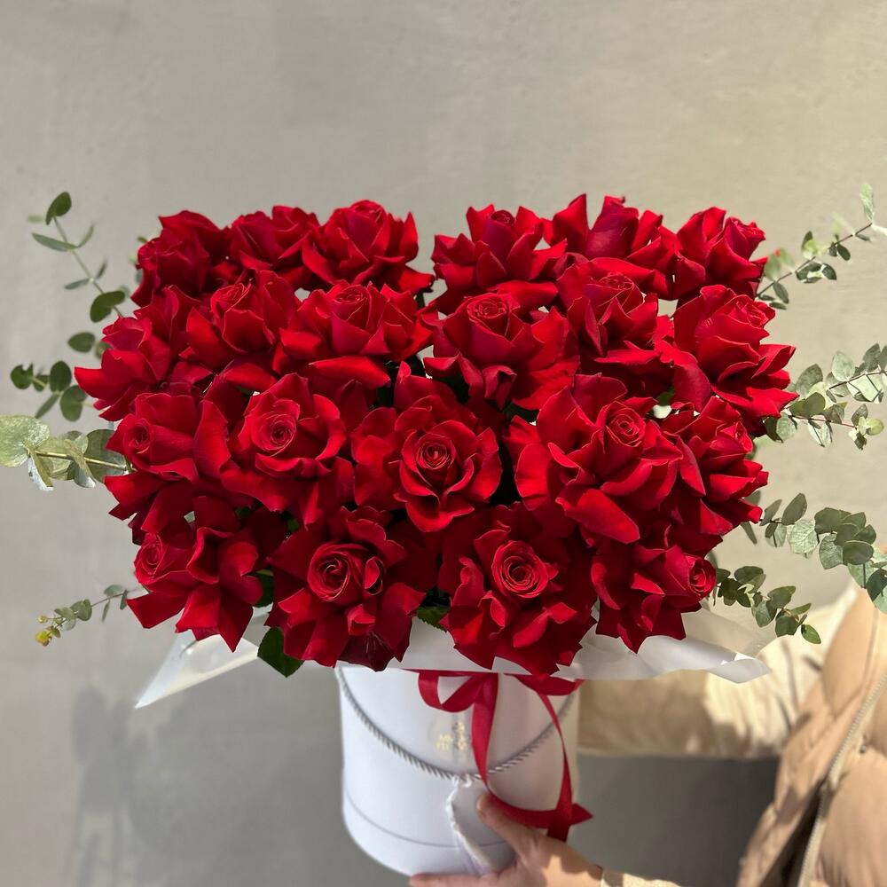 Цветы в коробке